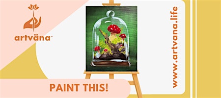 Artvana Paint & Sip at Cup of Swords Tavern Olympia October 2025 image