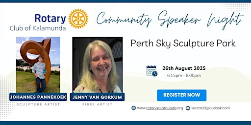 Image principale de Community Speaker Night - Perth Sky Sculpture Park