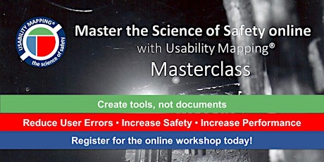 Usability Mapping Masterclass | 4 days | Online | Timezone AEST primary image