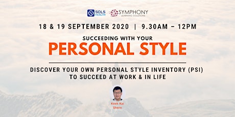 Succeeding with Your Personal Style - ZOOM primary image