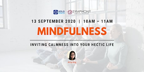 [FREE] Mindfulness: Inviting Calmness into your Hectic Life - ZOOM primary image