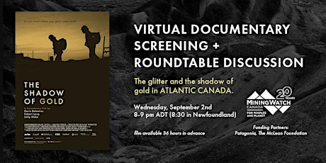 Virtual Screening +  Roundtable Discussion with MiningWatch Canada ATLANTIC primary image