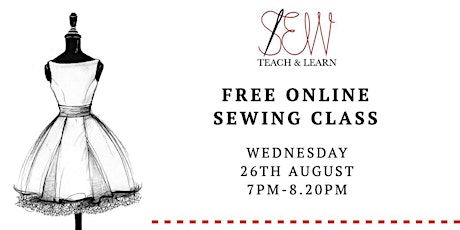 Online Sewing Class~Taster~ primary image