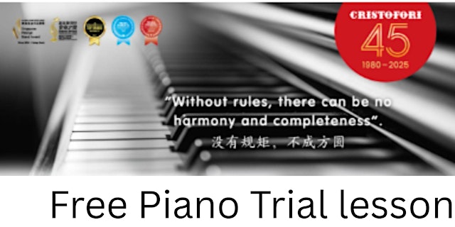 Image principale de FREE Piano Trial Lesson @ Cristofori Hougang