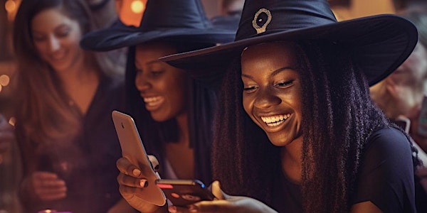 Halloween candle work shop with tarot