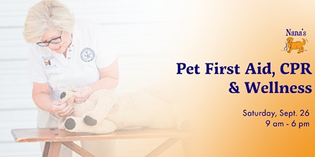 Pet First Aid & Safety Class