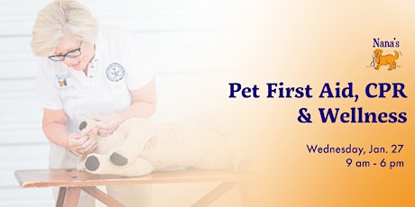Pet First Aid & Safety Class primary image