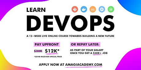 Learn DevOps Engineering (12-Week Live Online Course) primary image