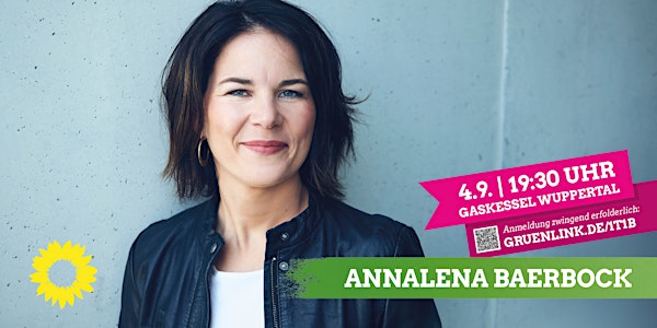 Annalena Baerbock in Wuppertal - Townhall