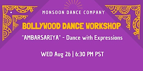 Bollywood Dance Workshop - Ambarsariya primary image