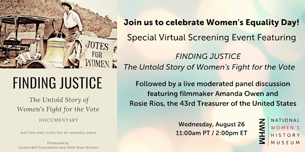 Finding Justice: The Untold Story of Women's Fight for the Vote