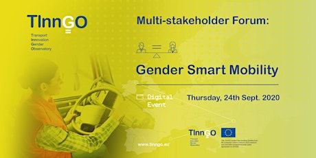 `TInnGO Multistakeholders' Forum: Gender Smart Mobility primary image