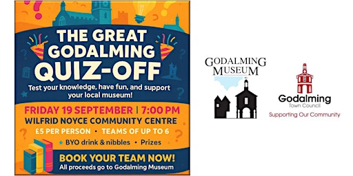 Image principale de The Great Godalming Quiz-Off – Charity Quiz Night