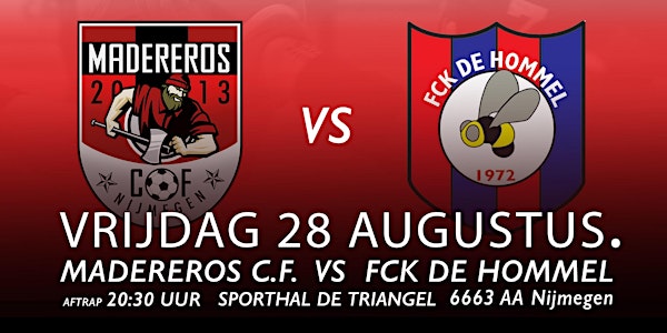 Madereros CF 1 - FCK/De Hommel 1 (oefen)