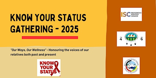 Image principale de Know Your Status Gathering 2025 - "Our ways and our wellness"