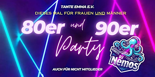 Image principale de 80er & 90er Party by Tante Emma