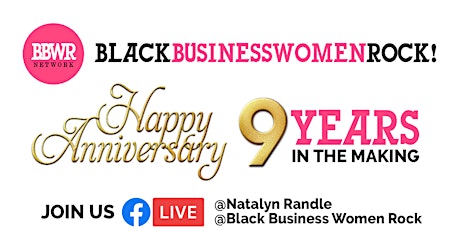 9th Annual Black Business Women Rock Conference - Virtual Event primary image