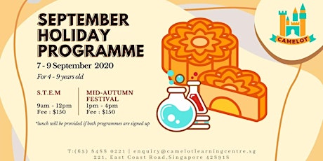 S.T.E.M & AUTUMN FESTIVAL | SEPTEMBER HOLIDAY PROGRAMME primary image