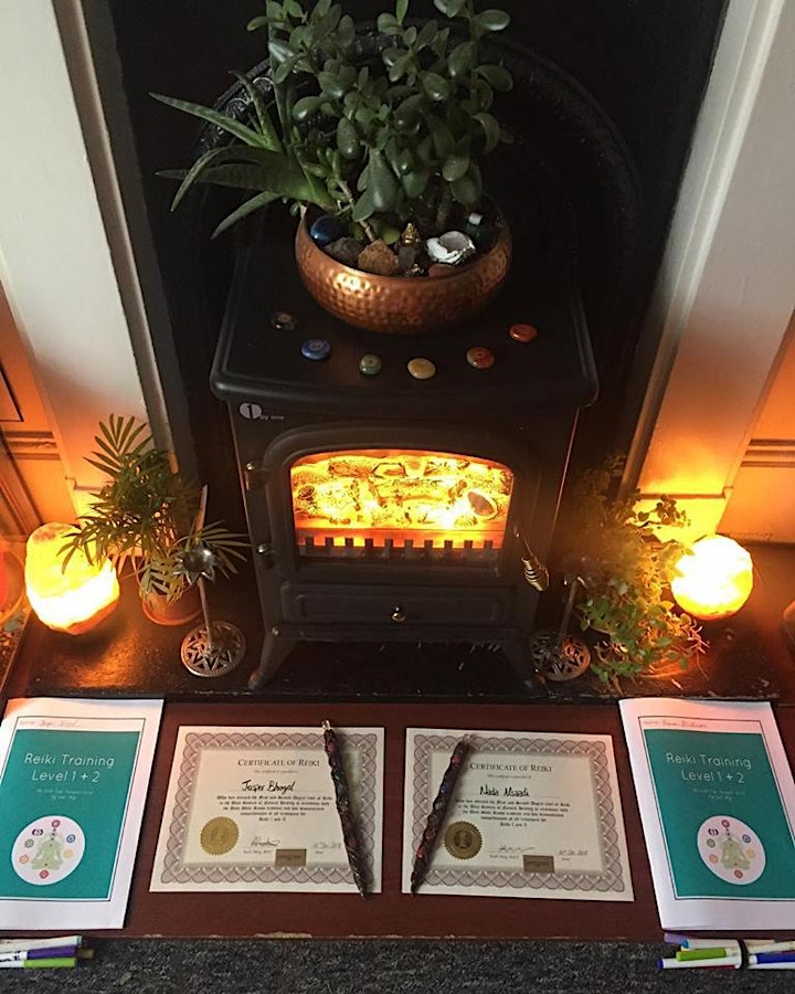 REIKI TRAINING AT MYSTICAL GLASTONBURY (Level 1 & 2 Combined certificate) image