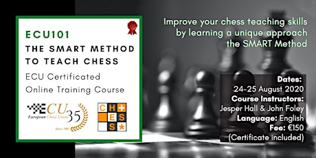ECU101 - The SMART Method to Teach Chess - Chess Didactics primary image