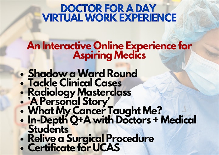 
		Doctor for a Day – Virtual Work Experience For Aspiring Medics image
