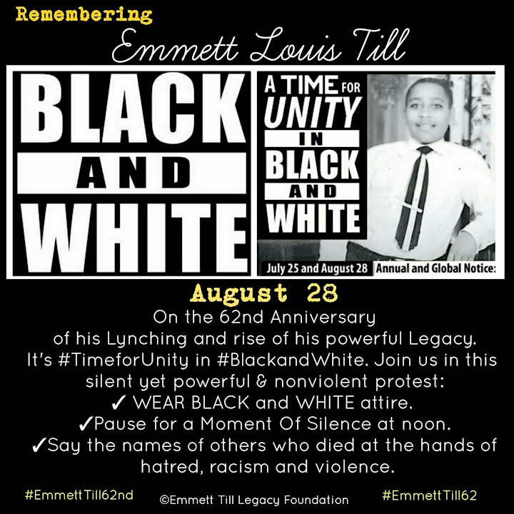 Emmett Till 65th Anniversary Commemoration Weekend 2020 image