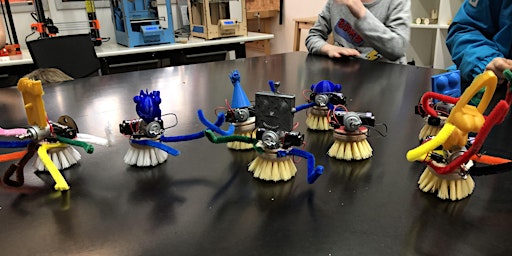 Image principale de FabLabKids: Mini-Roboter selber bauen - 3D modellieren, lasern, löten