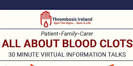 Thrombosis Ireland Live Webinar with Q&A  1st October 2020 primary image
