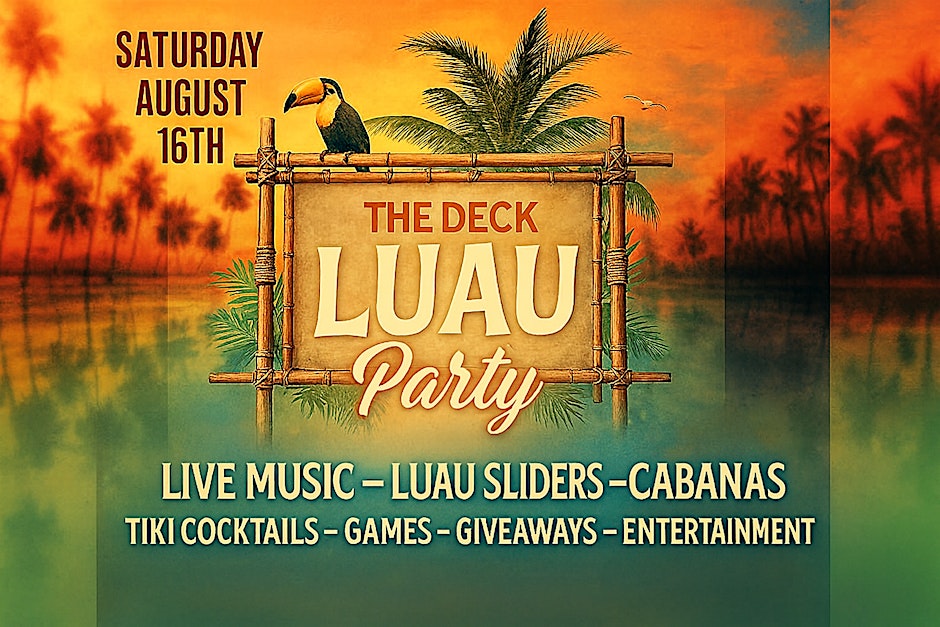 Rooftop Luau @ The Deck (Clarendon Ballroom) Rooftop Luau @ The Deck (Clarendon Ballroom)