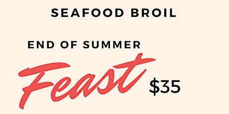 End of Summer Seafood Broil primary image