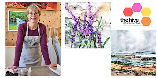 Imagen principal de Abstract Landscapes in Alcohol Ink with Sabine Sousa
