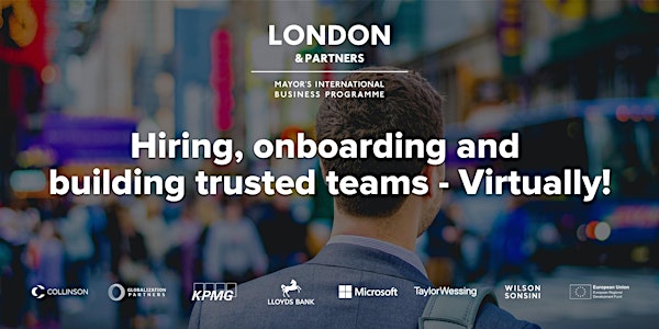 Hiring, onboarding and building trusted teams - Virtually!