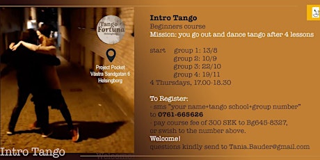 Imagem principal de Tango Fortuna (Beginners course)