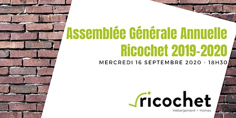 Assemblée Générale Annuelle Ricochet 2019-2020 primary image