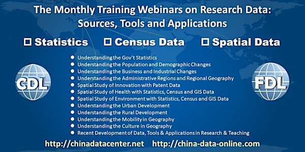 Monthly Training Webinars on Research Data
