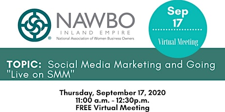 NAWBO-IE September  2020 Virtual Meeting primary image