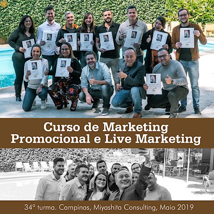 Imagem do evento Curso de Marketing Promocional e Live Marketing - 36ª turma. Em São Paulo