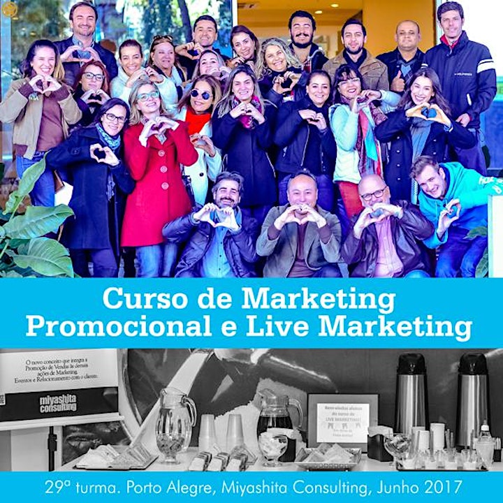 Imagem do evento Curso de Marketing Promocional e Live Marketing - 36ª turma. Em São Paulo