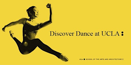 Discover Dance at UCLA (Virtual) primary image