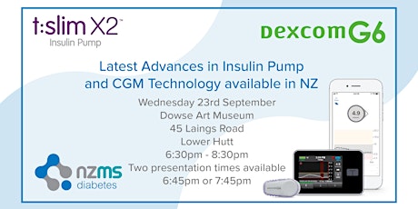 Introduction to Dexcom G6 and Tandem Basal IQ - Lower Hutt primary image