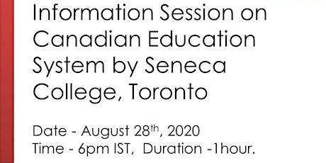 Hauptbild für Seneca - GD Goenka Presentation: Information on Canadian Education System