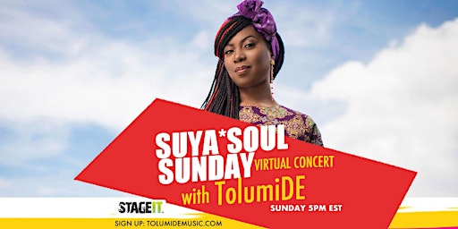 Suya Soul Sundays with music by TolumiDE