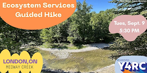 Image principale de Medway Creek Ecosystem Services Guided Hike