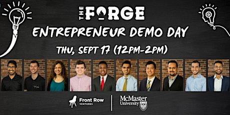 Image principale de The Forge Entrepreneur Demo Day