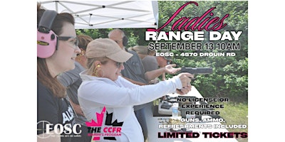 Image principale de EOSC/CCFR Ladies Range Day Ottawa