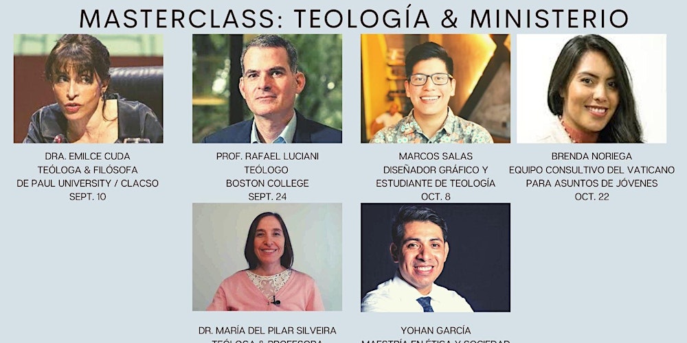 MASTERCLASS: TEOLOGIA Y MINISTERIO