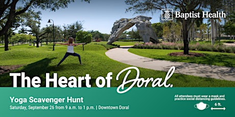 Downtown Doral Yoga Scavenger Hunt