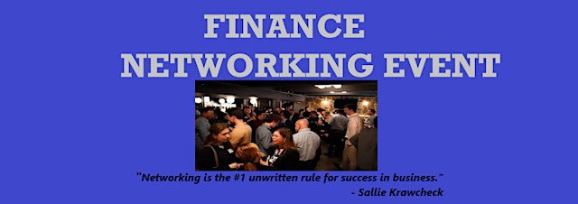 Image principale de Finance Networking Event in Chicago