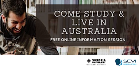 Study and Live in Australia! primary image
