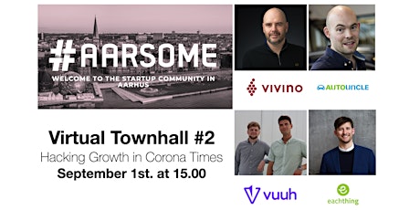 #AARsome Virtual Townhall #2 - Hacking Growth in Corona Times primary image